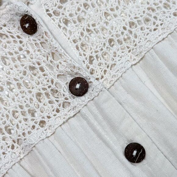 Jen’s Pirate Booty Size S Ollie Jumpsuit Boho Wide Leg in Color Jibarita Natural - Picture 16 of 16